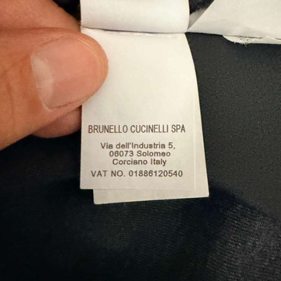 Brunello Cucinelli Monili Bead Cotton Stretch T-Shirt Dress Gray Made In Italy - Picture 9 of 13